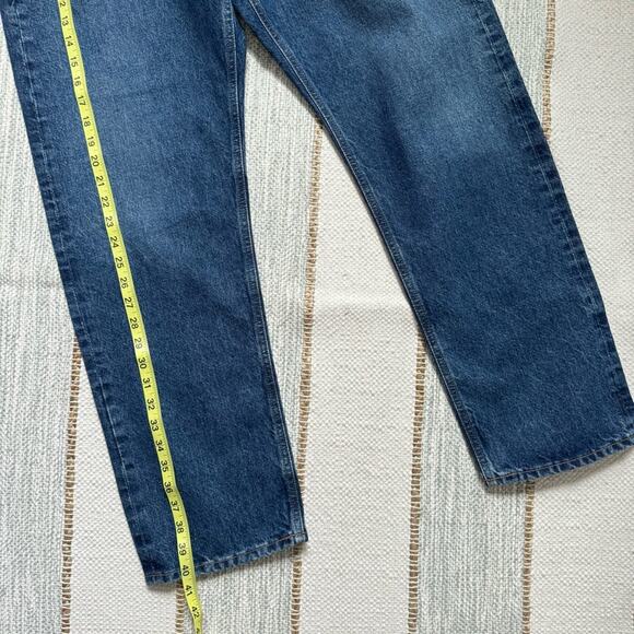 Agolde Parker Long Low Slung Vintage Straight High Rise Slouchy Jeans Women’s 31 - Picture 2 of 10